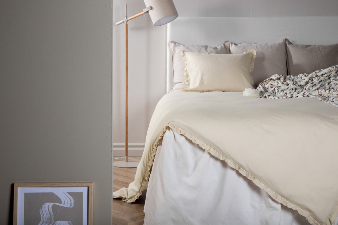 Lias Påslakanset 200x150cm Beige