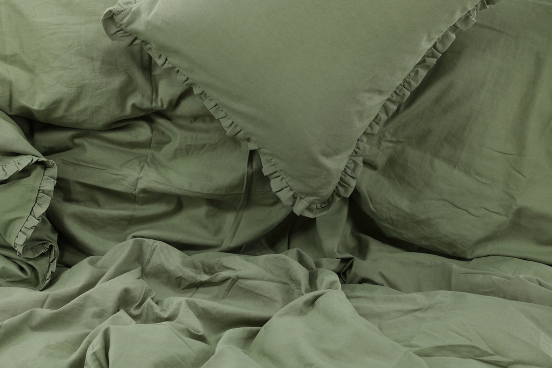 Lias Påslakanset 200x150cm Grön