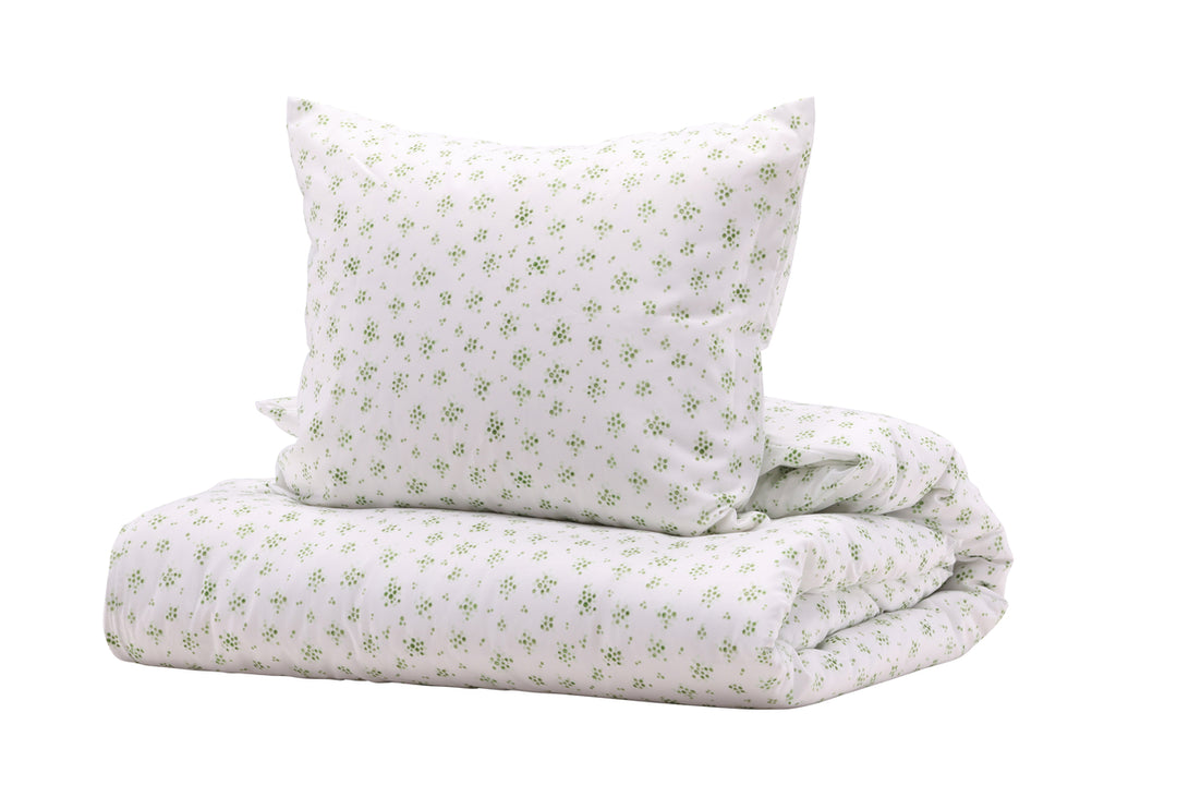 Eva Påslakanset 150x200cm Grön