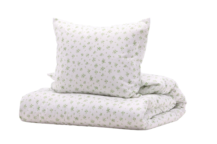 Eva Påslakanset 150x200cm Grön