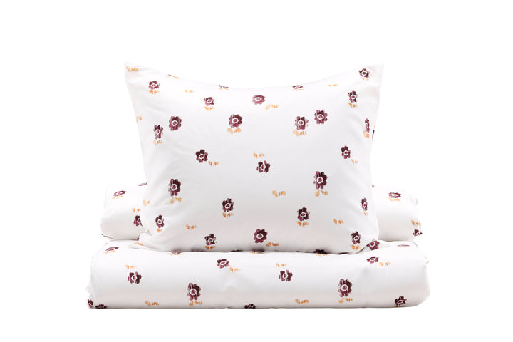 Oline Påslakanset 150x200cm Vit