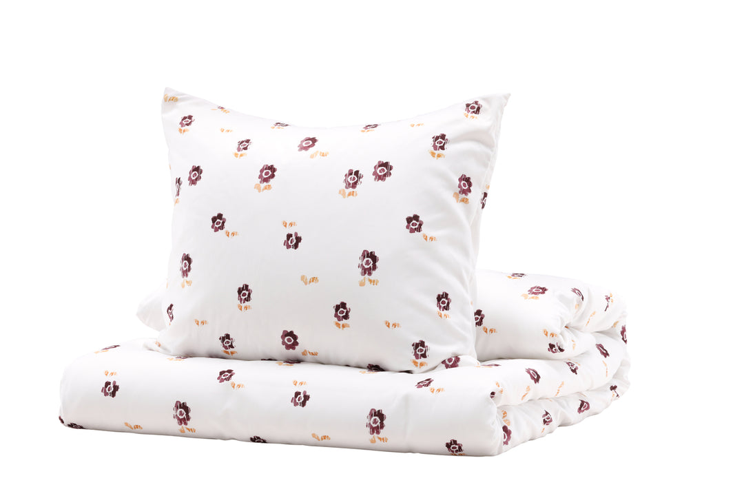 Oline Påslakanset 150x200cm Vit