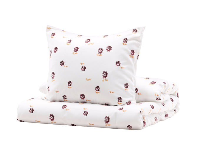 Oline Påslakanset 150x200cm Vit