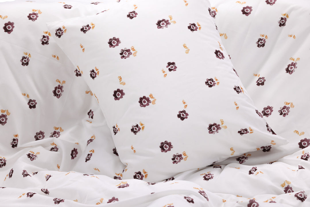 Oline Påslakanset 150x200cm Vit