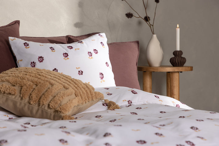 Oline Påslakanset 150x200cm Vit