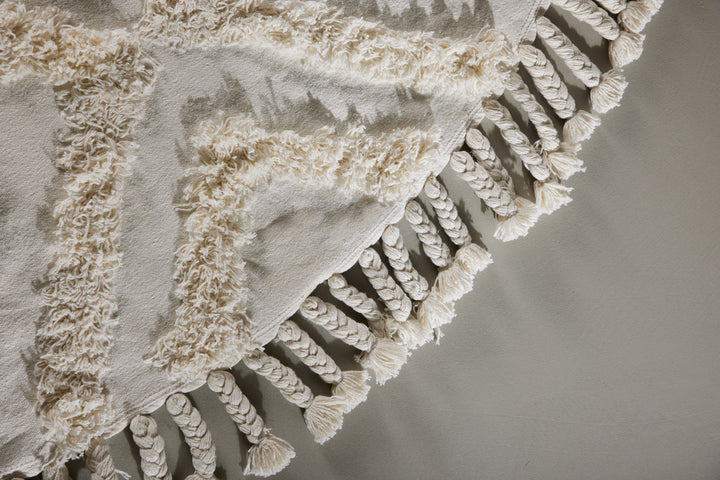 Hilma Rund Matta Vit