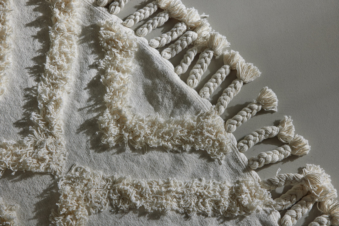 Hilma Rund Matta Vit