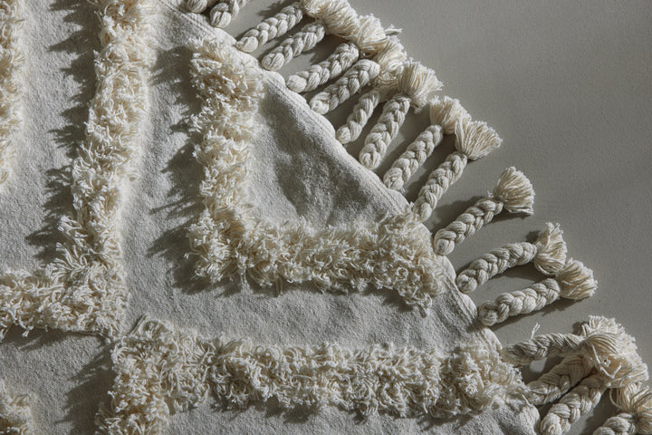 Hilma Rund Matta Vit