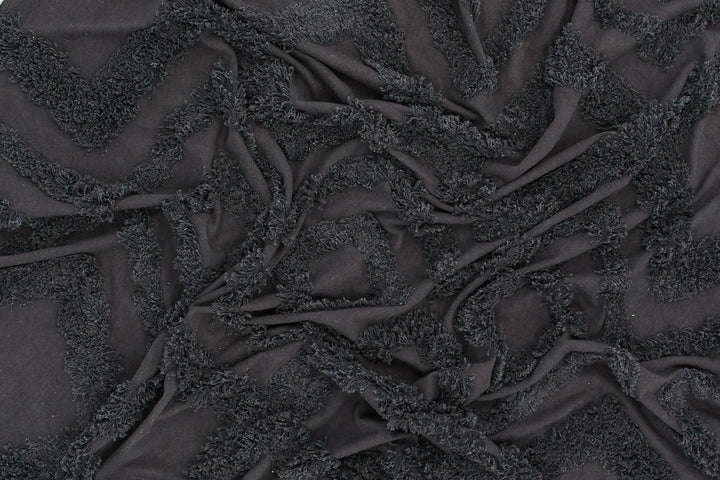 Hilma Rund Matta Mörkgrå