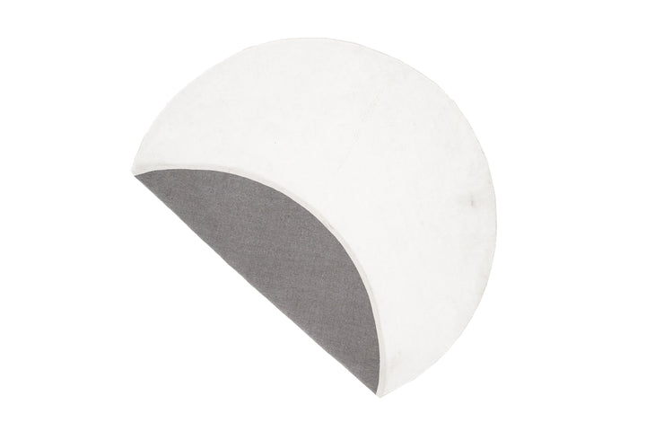 Undra Rund Matta Vit