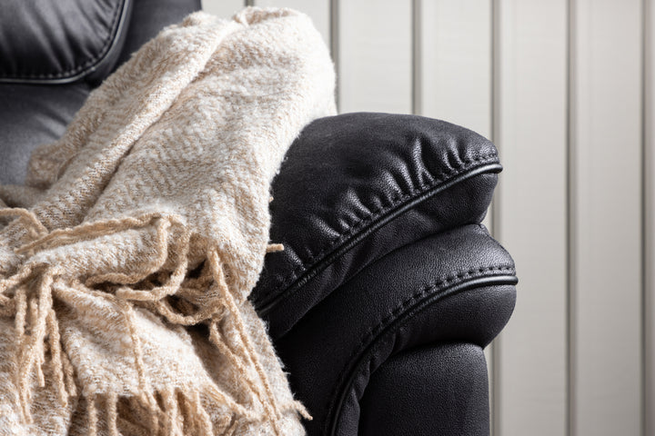 Saranda Reclinersoffa Svart