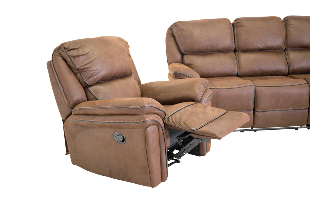 Saranda Reclinerfåtölj Brun