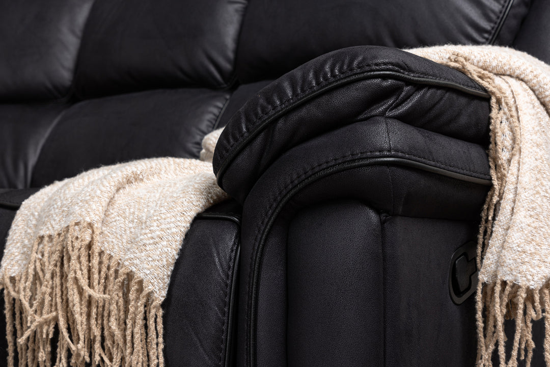 Saranda Reclinersoffa Svart