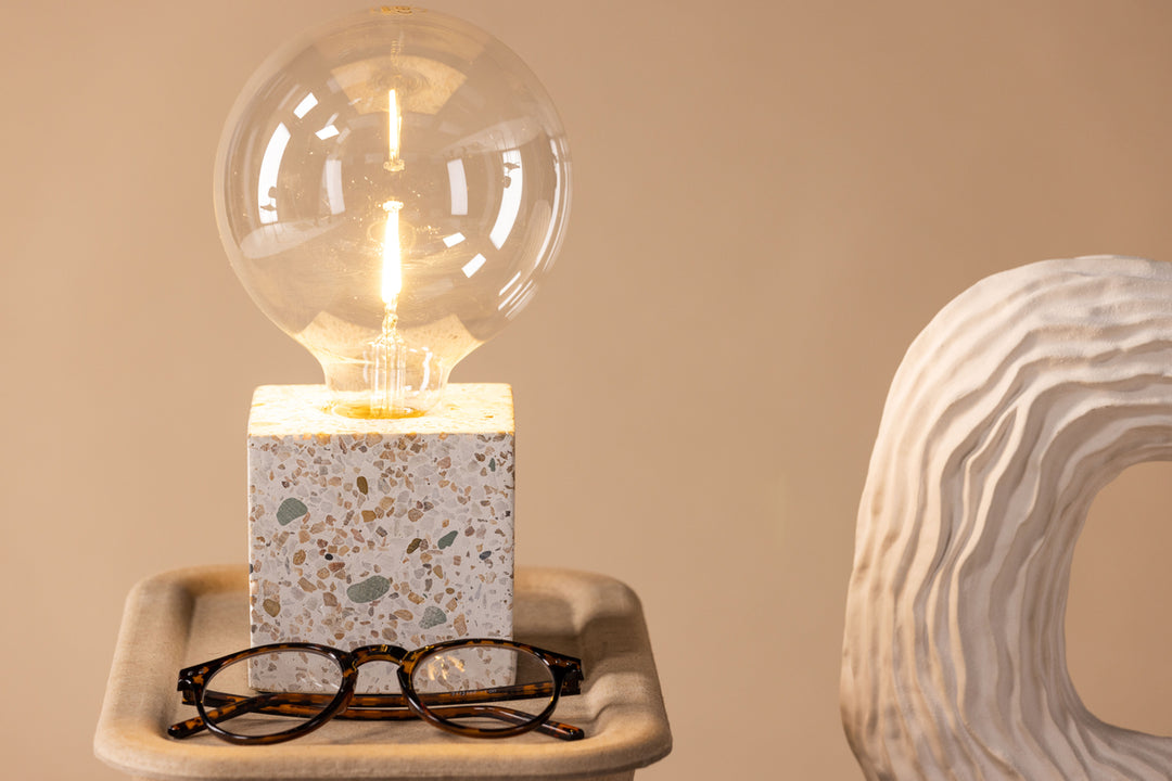 Rilche Bordslampa Grå