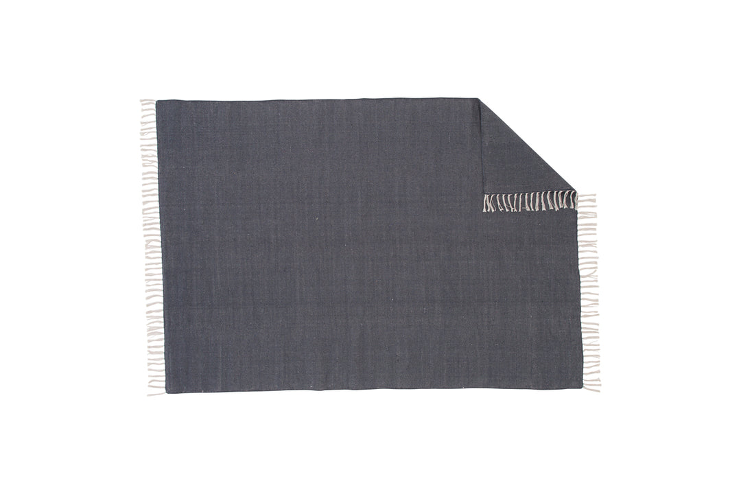 Panipat Matta 240 x 170 Mörkgrå