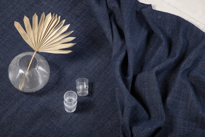 Panipat Matta 240 x 170 Mörkblå