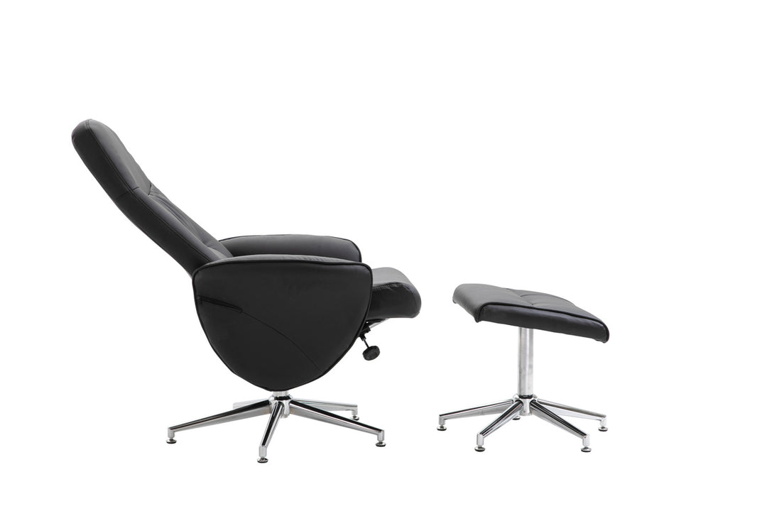 Rolf Reclinerfåtölj Svart