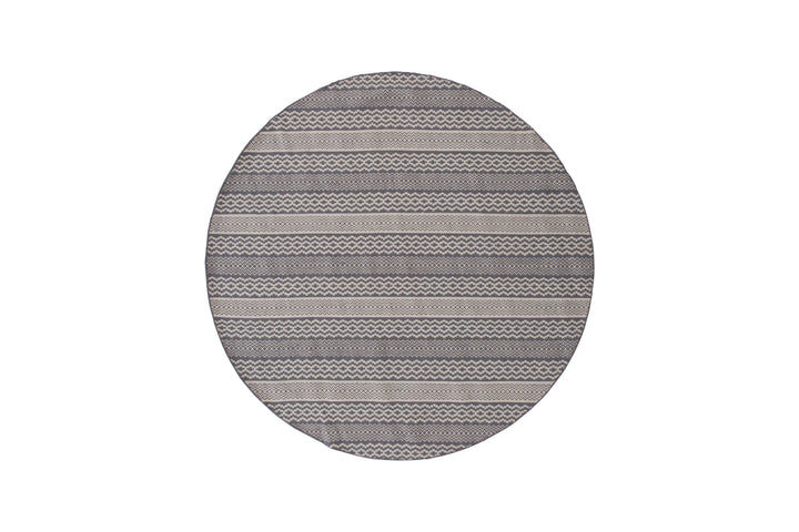 Sishu Rund Matta Ljusgrå