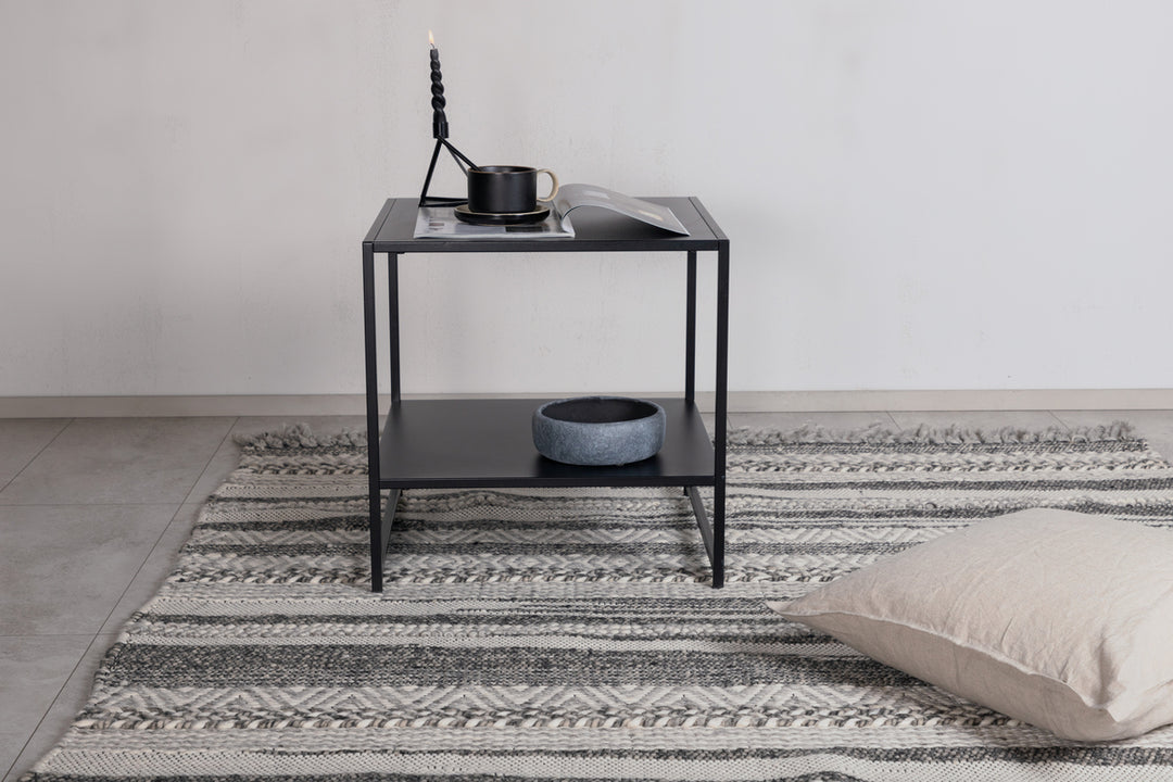 Alwar Matta 240 x 170 Mörkgrå