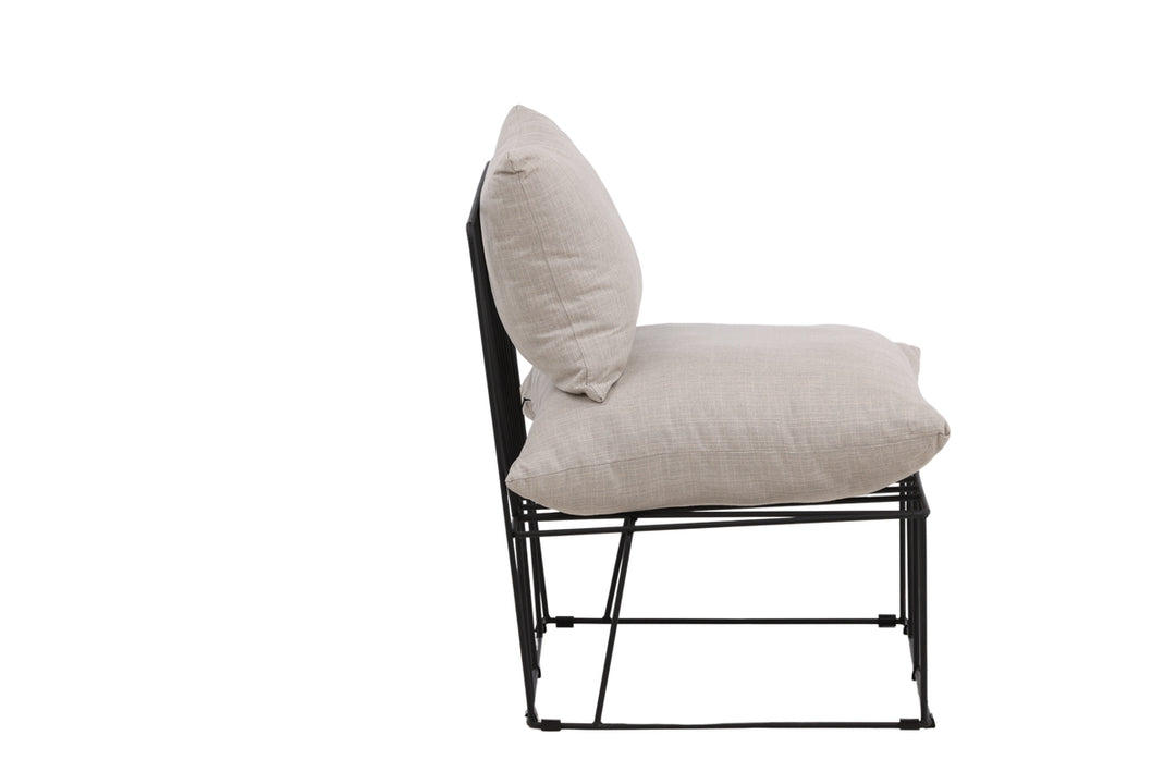 Livonia Loungefåtölj Beige