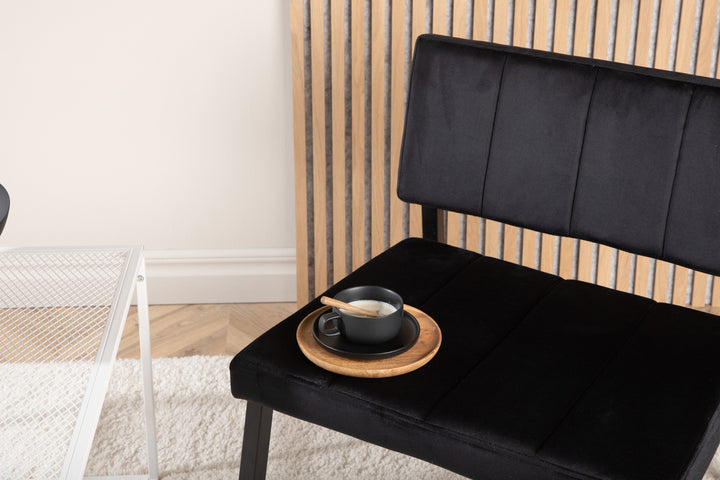 Monett Loungefåtölj Svart