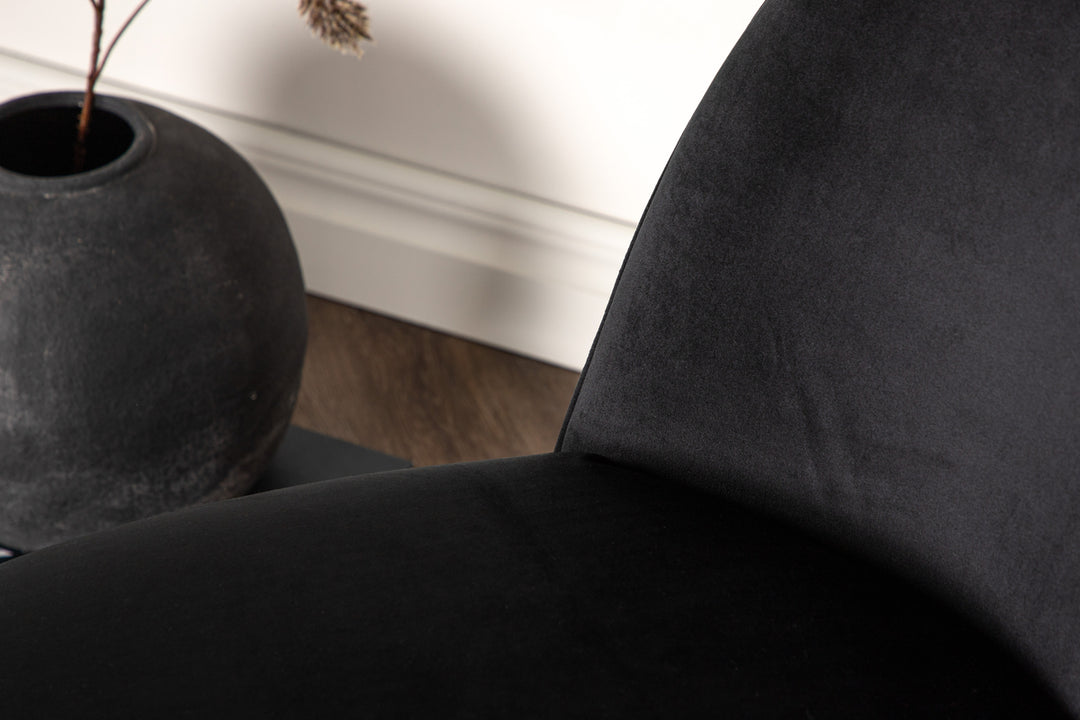 Polar Loungefåtölj Svart