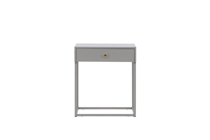 Bakal Sängbord Ljusgrå