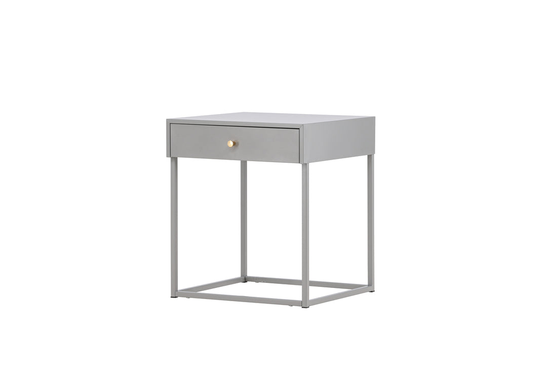 Bakal Sängbord Ljusgrå