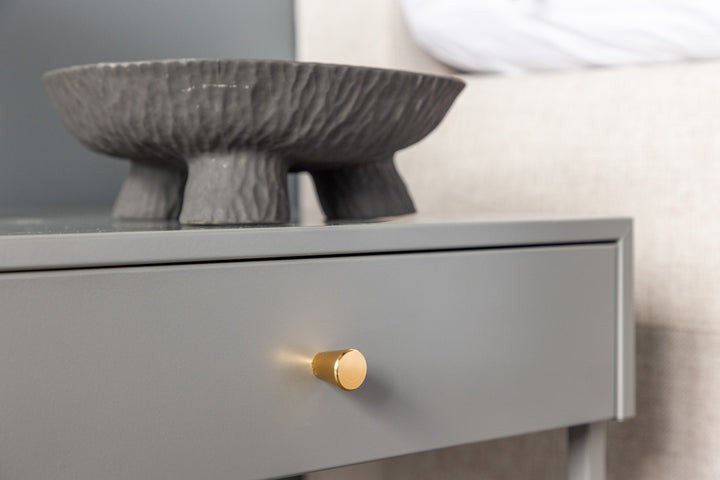 Bakal Sängbord Ljusgrå