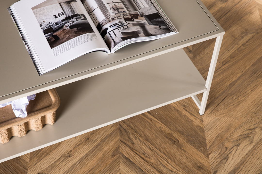 Staal Soffbord Beige