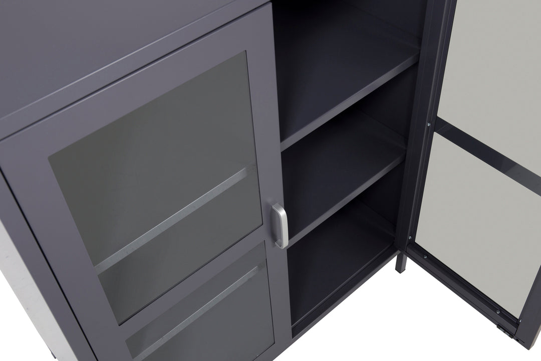 Acero Skåp Ljusgrå