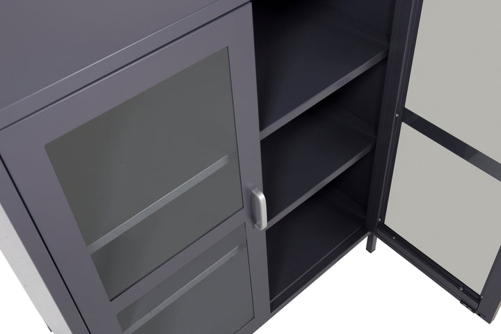 Acero Skåp Ljusgrå