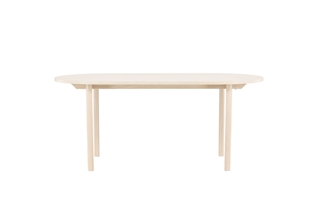 Andy Ovalt Matbord Vitputsad