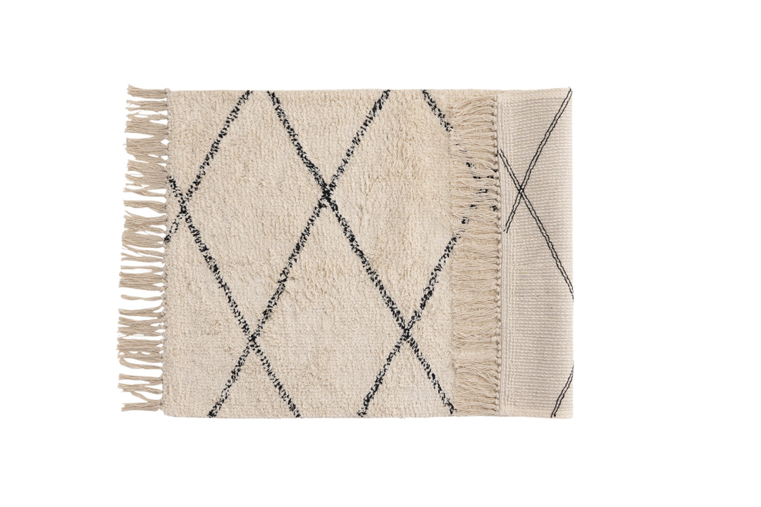 Thelma Badrumsmatta 80 x 50 Vit