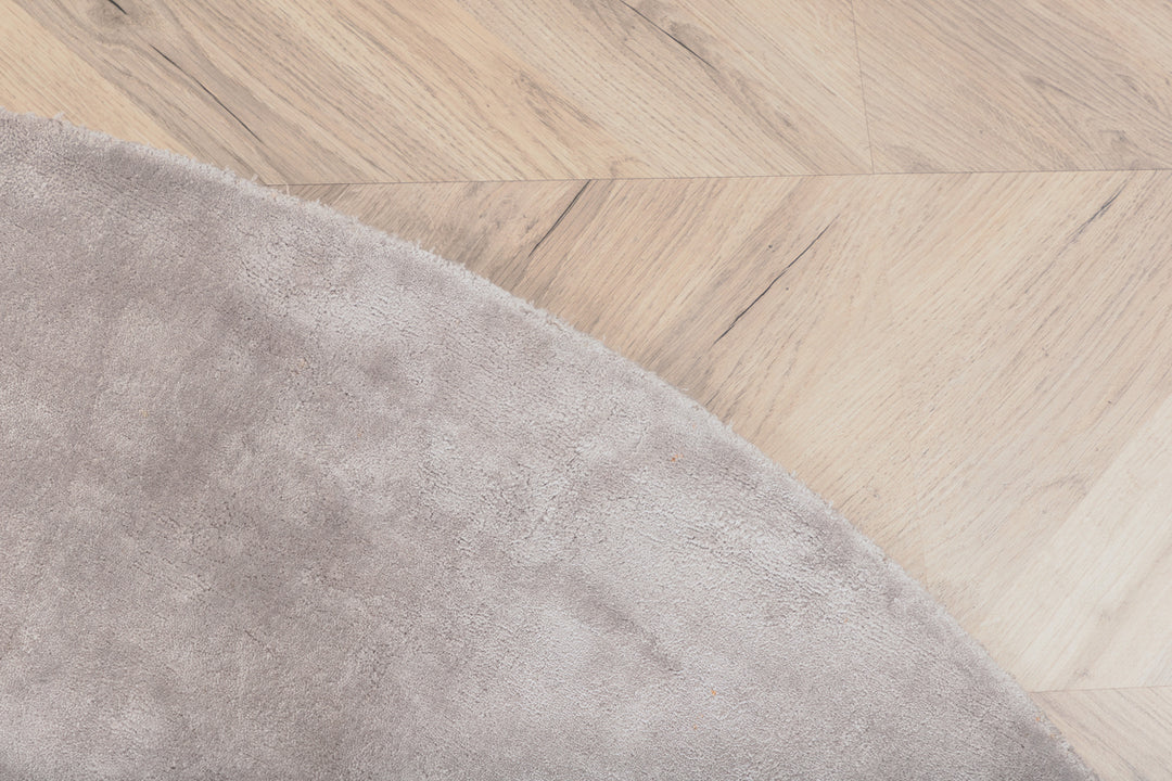 Indra Rund Matta Grå