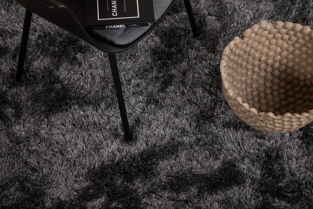 Shiva Rund Matta Grå