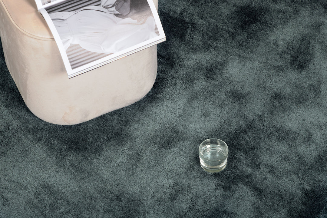 Undra Rund Matta Grön