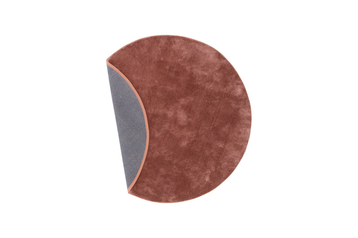 Undra Rund Matta Rosa