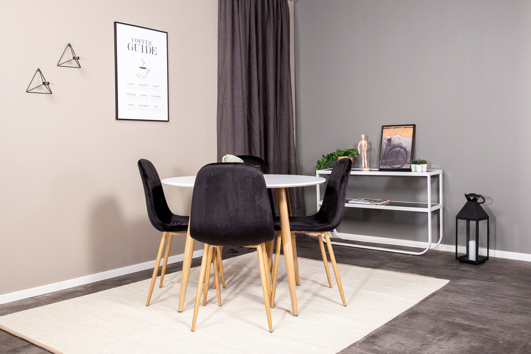 Rocker Sidobord  Vit