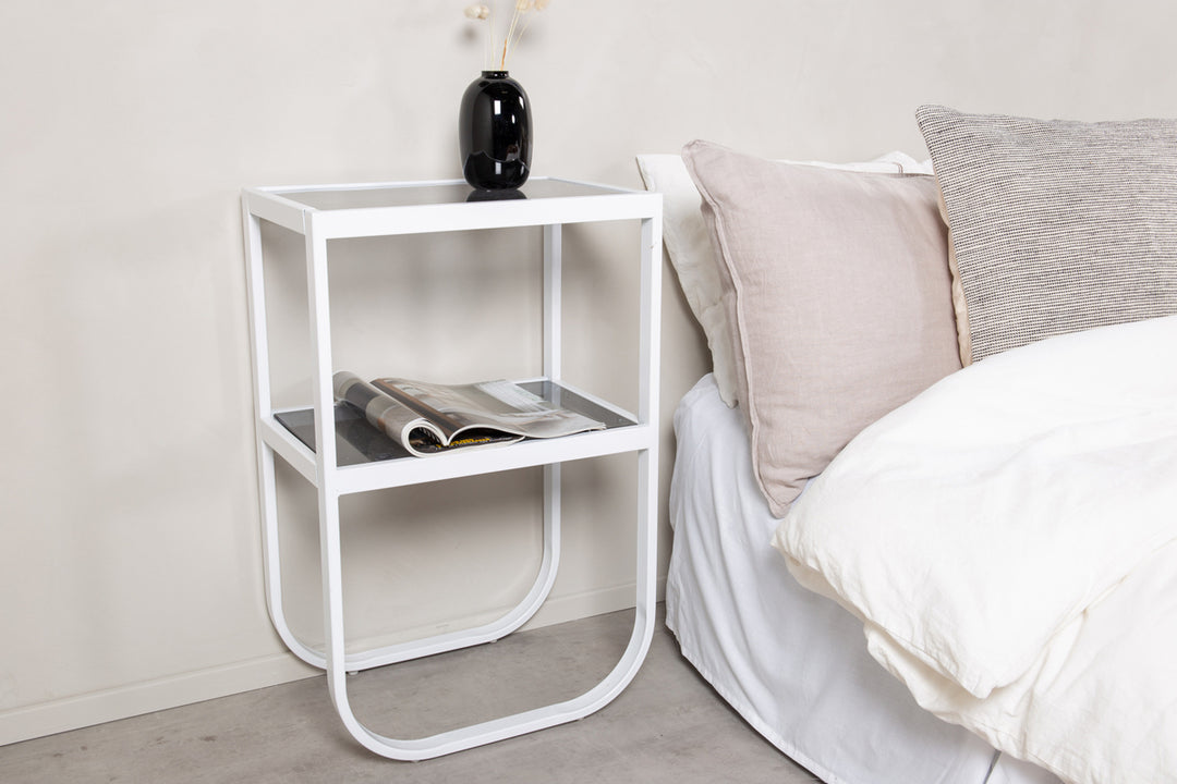 Rocker Sängbord Vit