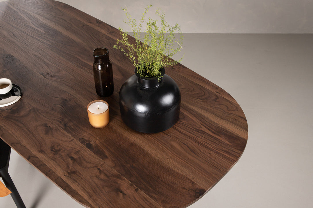 Sanford Matbord Mörkbrun