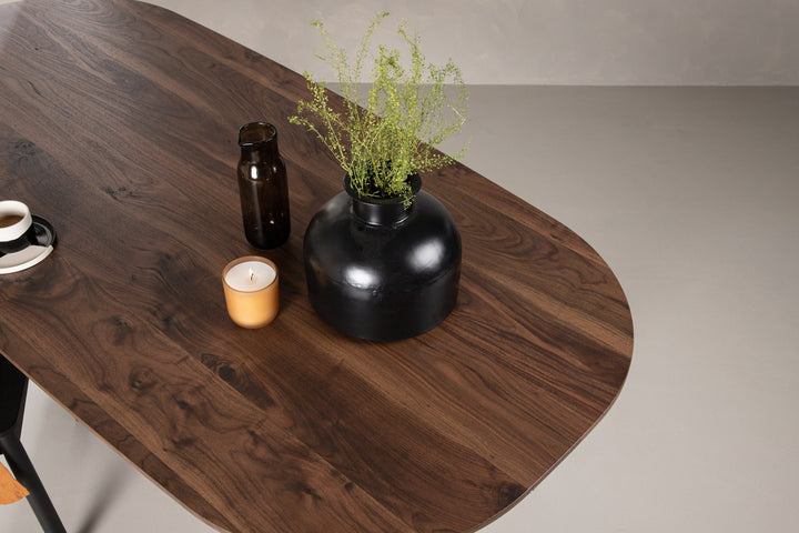 Sanford Matbord Mörkbrun