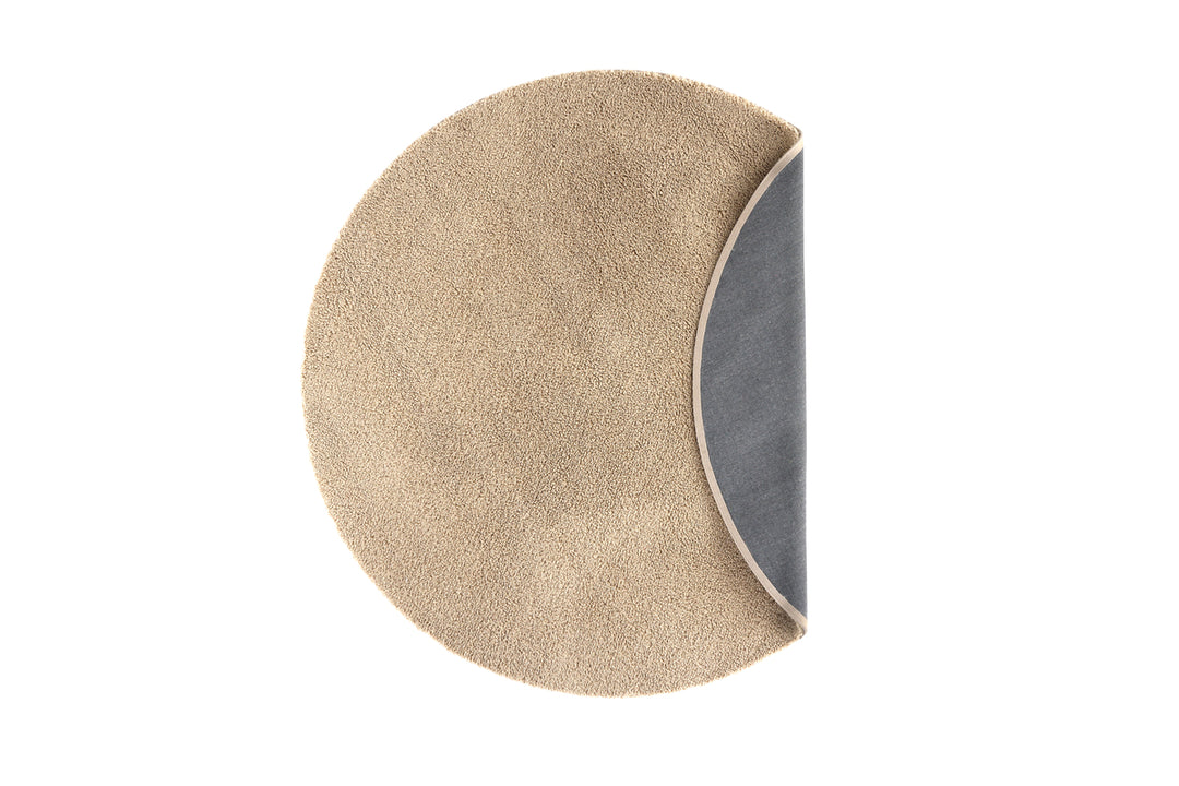Teddy Rund Matta Beige