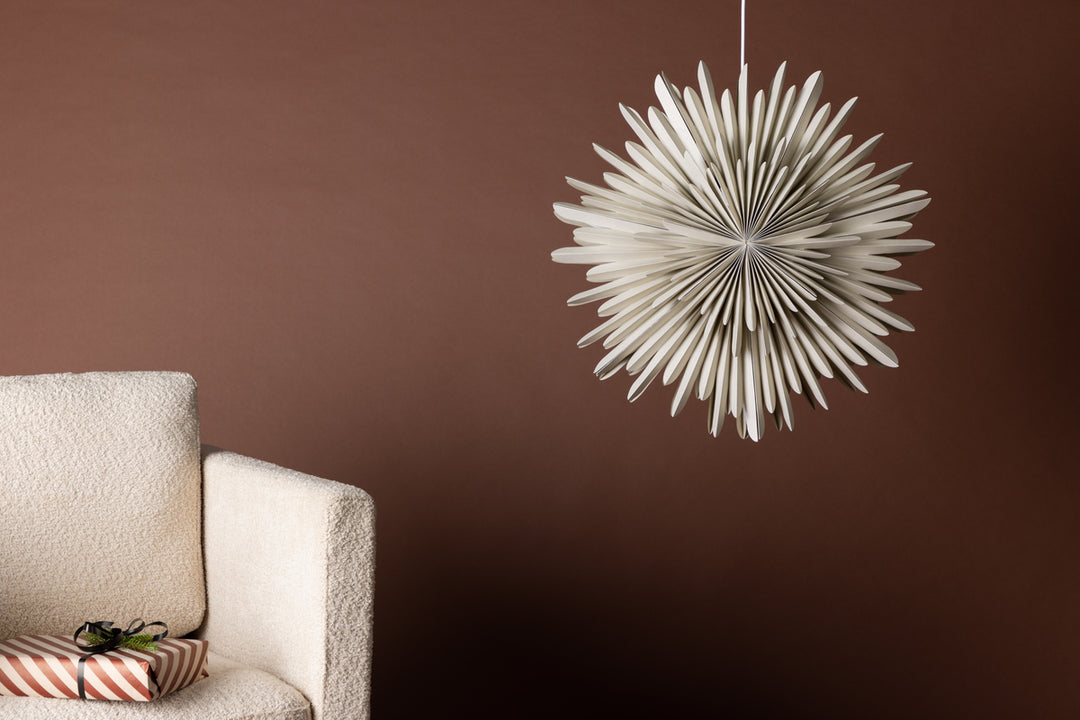 Sälen Adventsstjärna Beige