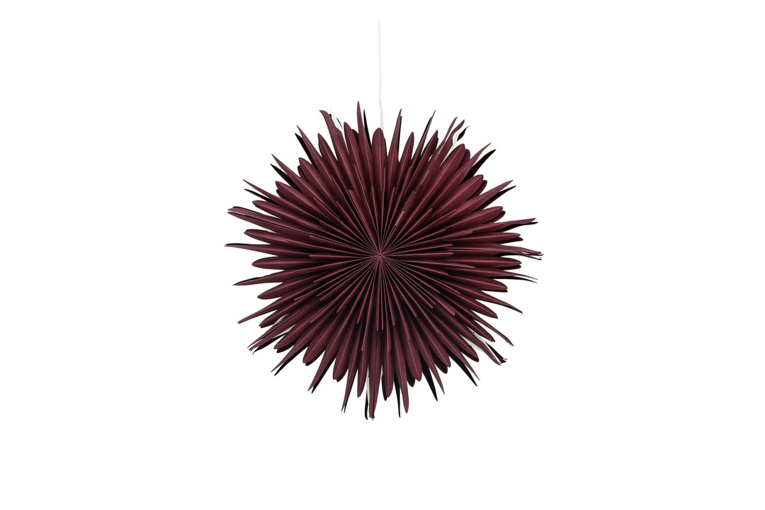 Sälen Adventsstjärna Mörkröd