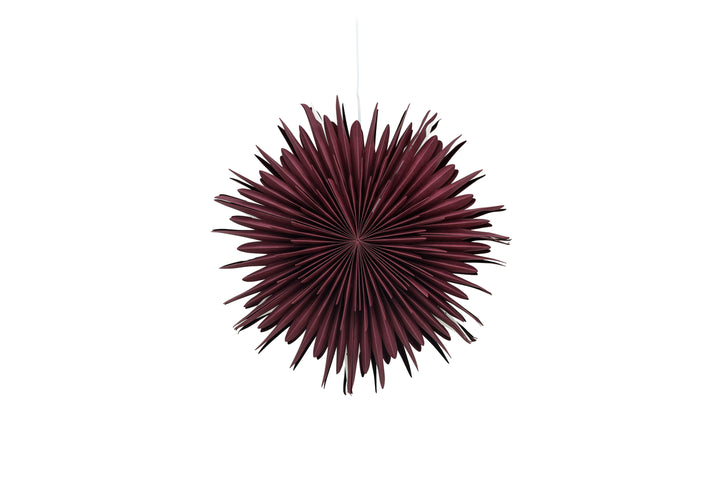 Sälen Adventsstjärna Mörkröd