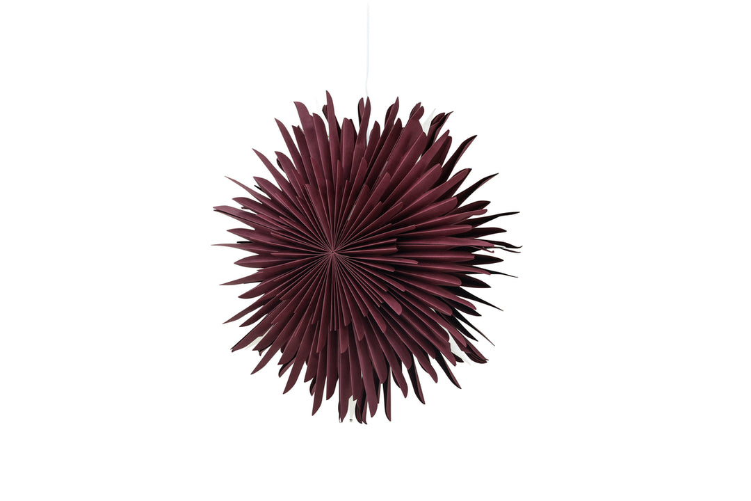 Sälen Adventsstjärna Mörkröd