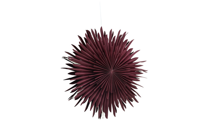 Sälen Adventsstjärna Mörkröd