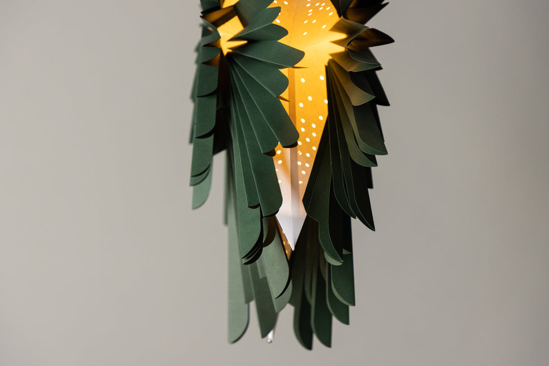 Sälen Adventsstjärna Grön