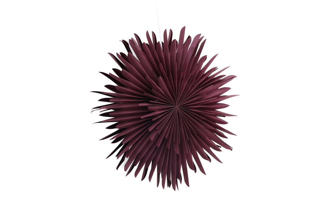 Sälen Adventsstjärna Mörkröd